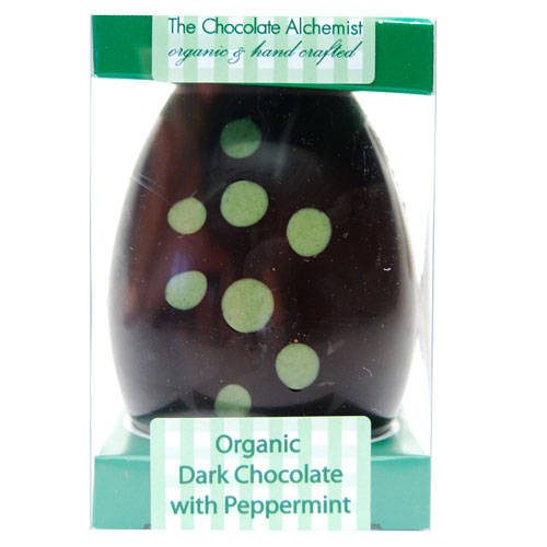 dark chocolate wih mint